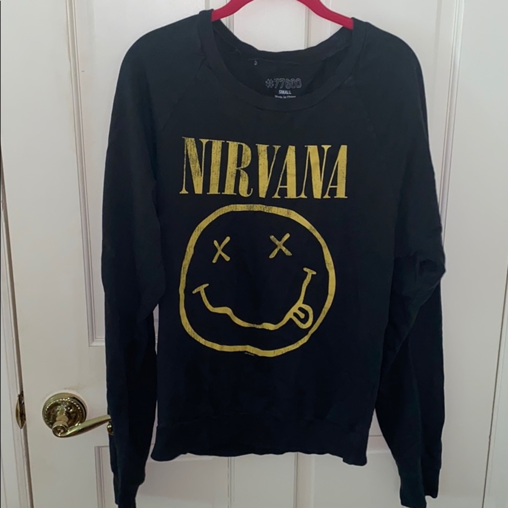 Nirvana long sleeve tee